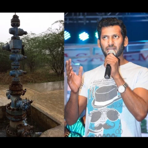 ஹைட்ரோ கார்பன் திட்டத்துக்கு எதிராக அதிரடி காட்டிய விஷால்!