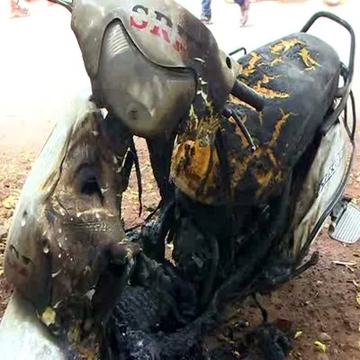 அ.தி.மு.க. பிரமுகர் வீட்டில் பெட்ரோல் குண்டு வீசப்பட்டதால் பரபரப்பு!