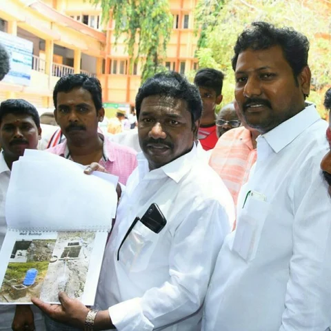 `தண்ணீர் பிரச்னையைத் தீர்க்க தென்கொரிய நிபுணர்கள் உதவி!’ - கருணாஸ் எம்.எல்.ஏ புதிய திட்டம்
