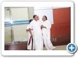 சென்னை வந்த ஆ.ராசாவுக்கு தொண்டர்களின் வரவேற்பு...
