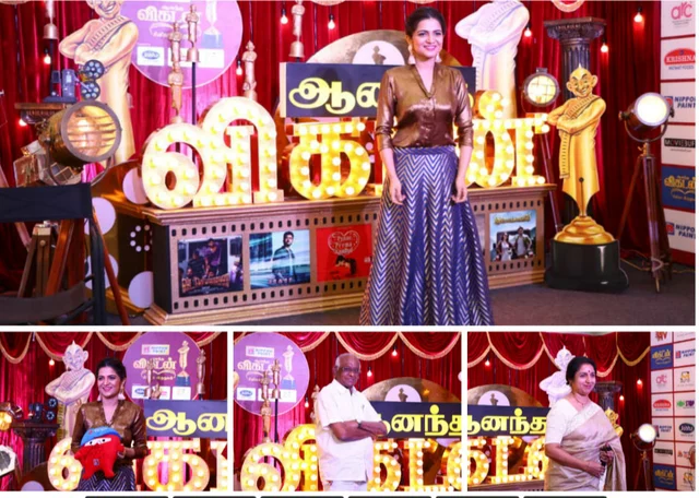 பிரமாண்டமேடையில் ஆனந்த விகடன் சினிமா விருதுகள் நிகழ்ச்சி!