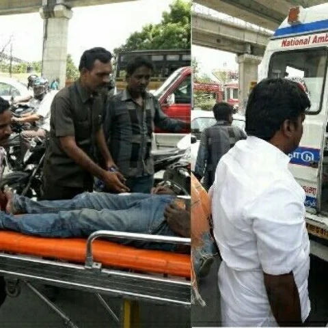 விபத்தில் சிக்கிய இளைஞரை மீட்ட அமைச்சர் - உரிய சிகிச்சை தர அறிவுறுத்தல்!