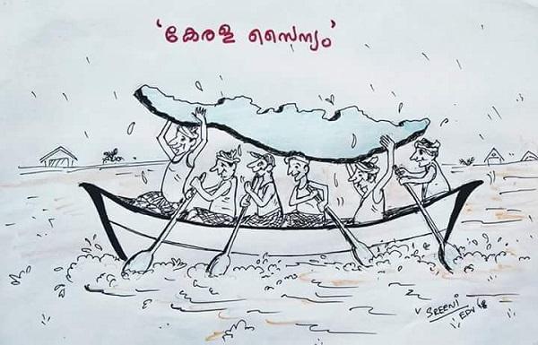 கேரளாவைக் காத்த சூப்பர் ஹீரோஸ்! - வழி நெடுக நின்று கண்ணீர் மல்க நன்றி தெரிவித்த மக்கள்
