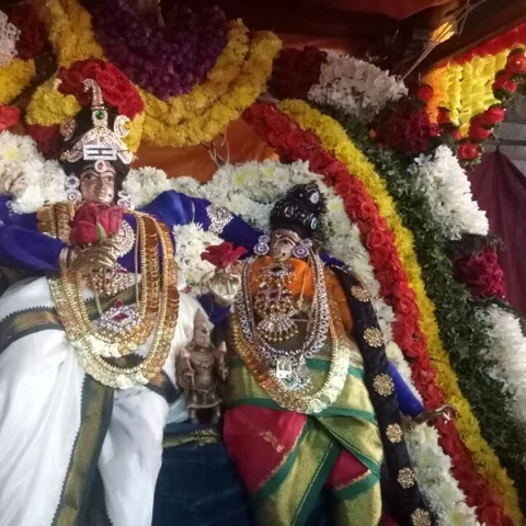 தென் காளஹஸ்தியில் மாசி மகா உற்சவ விழா! - களைகட்டிய திருக்கல்யாண திருவிழா