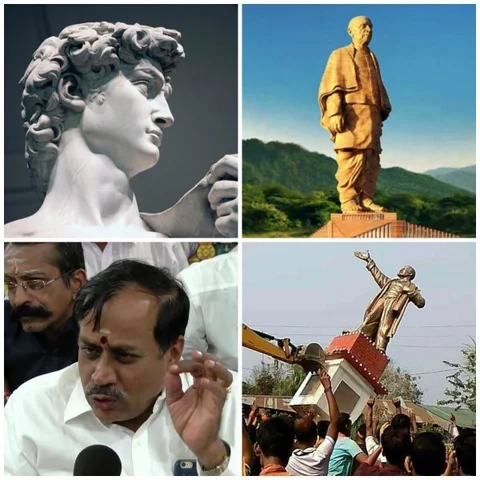 சிலைகளைத்தான் அகற்ற முடியும்... சித்தாந்தங்களை அகற்ற முடியாது... ஹெச்.ராஜாக்களின் கவனத்துக்கு..!