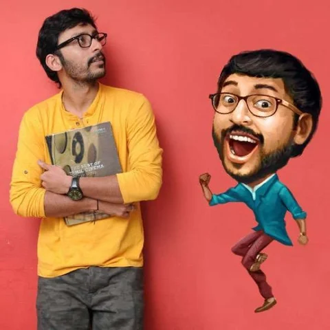 கமலுடன் இணைந்த ஆர்.ஜே.பாலாஜி! - 'இந்தியன் 2' அப்டேட்