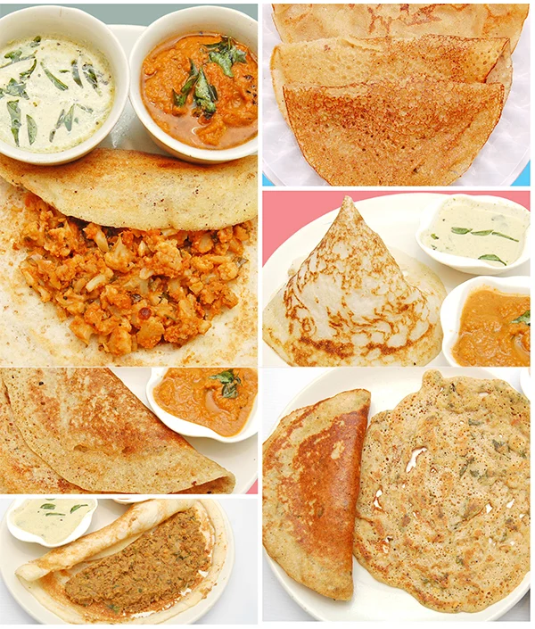 ஆசை ஆசையாய் சாப்பிட... வகை வகையாய் தோசை!