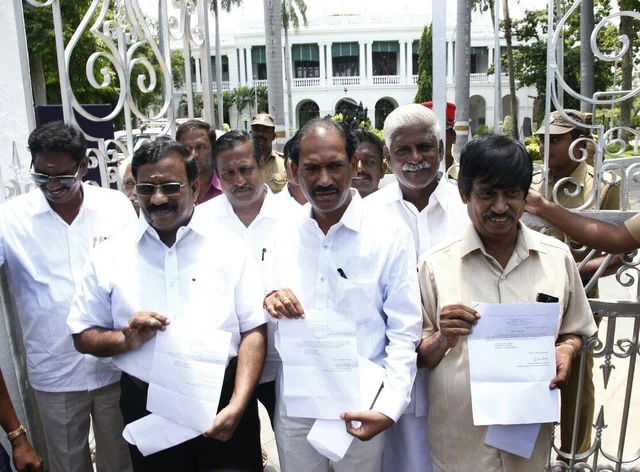பாஜக எம்.எல்.ஏ 3 பேரின் நியமனம் ரத்து! புதுச்சேரி சபாநாயகர் அதிரடி