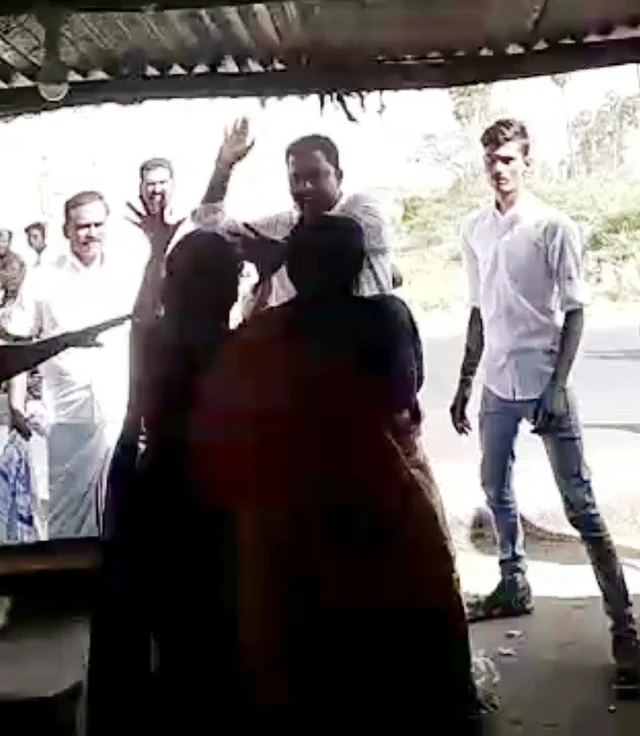 கடையை உடனே காலி செய்யுங்கள்! பெண்களை அடித்து, உதைத்து தி.மு.க-வினர் அடாவடி