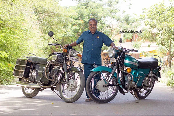 “பிரசவ வலியிலும் என் மனைவியை இந்த பைக்கில்தான் அழைத்துச் சென்றேன் !”