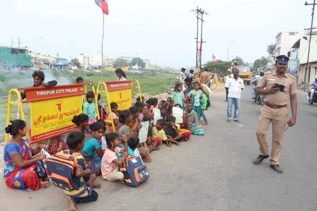 ‘அமைச்சர்கள் வருவதால் அகற்றப்படுகிறோம்..!’ - சாலையோரம் வசிக்கும் மக்களின் குமுறல்