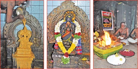 பொங்கு சனீஸ்வரருக்கு சிறப்பு பூஜை!