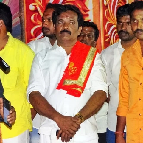 ராமலிங்கம் படத்திறப்பில் வன்முறையைத் தூண்டும்விதமாகப் பேச்சு! - பா.ம.க முன்னாள் பிரமுகர் மீது வழக்கு