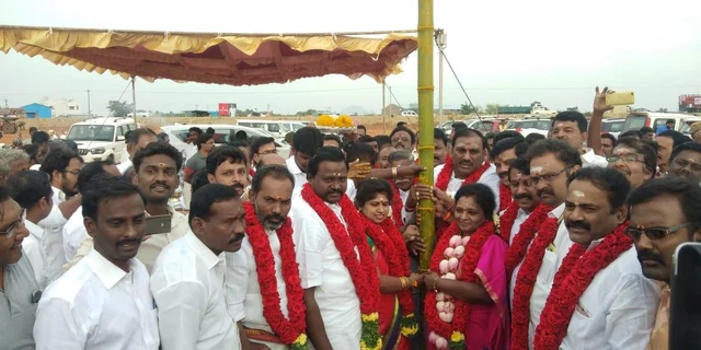 `பந்தக்கால் ஊன்றிவிட்டோம்; இனி வெற்றிதான்' - தமிழிசை!