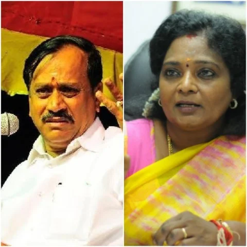 ``கட்சிக்குத் தலைவர் நானா, அவரா?” - ஹெச்.ராஜாவால் தகித்த தமிழிசை