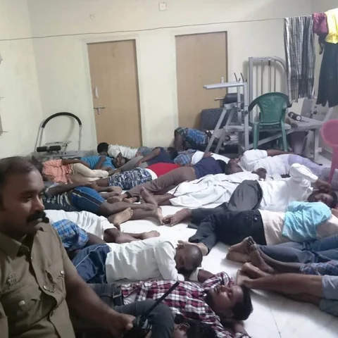 போலீஸ் நடத்திய ரகசிய வேட்டை! சிக்கிக்கொண்ட 38 சூதாட்டக்காரர்கள்