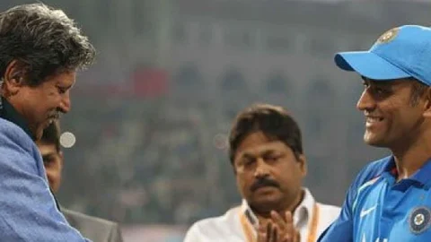 கபில் தேவ் மற்றும் தோனி