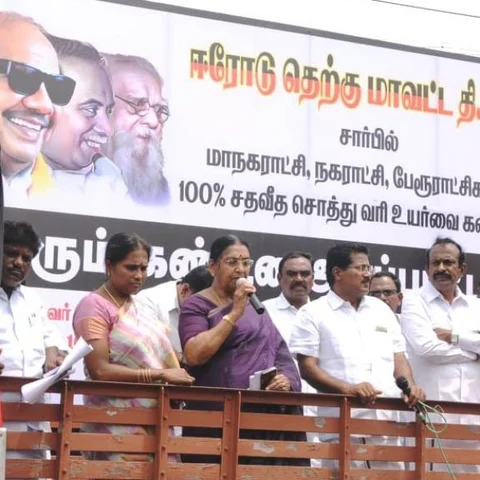 “அ.தி.மு.கவை போல லஞ்சம், ஊழல் மிகுந்த ஆட்சியை பார்த்தில்லை” - சுப்புலட்சுமி ஜெகதீசன் ஆவேசம்