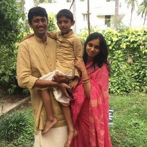 ஐ.டி வேலையைத் துறந்த பெற்றோர்... பள்ளியில் இயற்கைப் புரட்சி பேசும் மகன்!