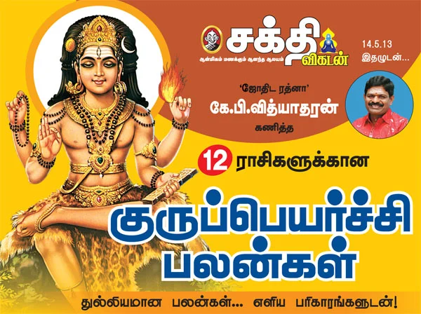 குருப்பெயர்ச்சி பலன்கள்