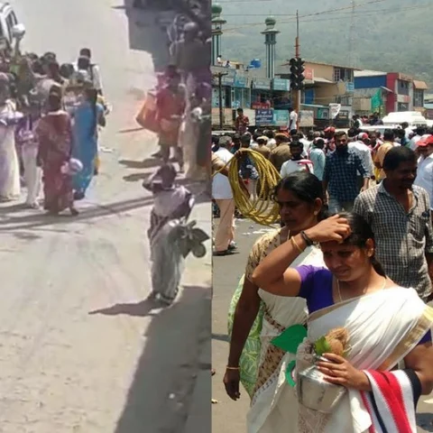`ஓ.பி.எஸ்-ஸுக்கு ஆரத்தி எடுங்க; குடம், தட்டை வீட்டுக்கு கொண்டுபோங்க!'- சிக்கிய அ.தி.மு.க-வினர்