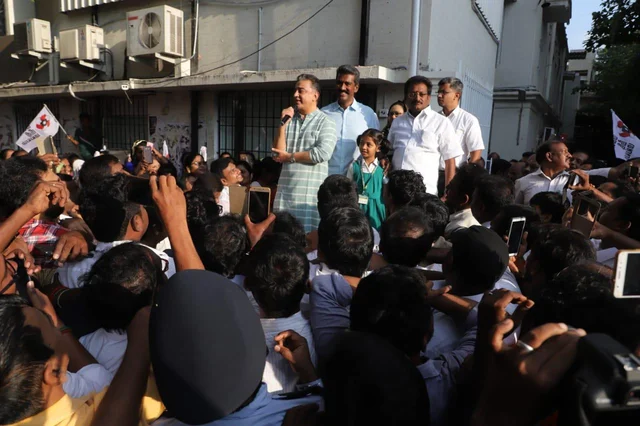 `சத்தியம் செய்தால் மட்டுமே கூட்டணி!’- ஓராண்டு நிறைவு விழாவில் கமல்ஹாசன் உறுதி