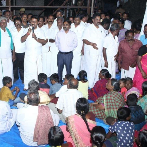 `உறுதிமொழி மட்டும் போதாது; அரசாணை வெளியிடணும்!' - அமைச்சர் காமராஜிடம் மக்கள் வலியுறுத்தல்