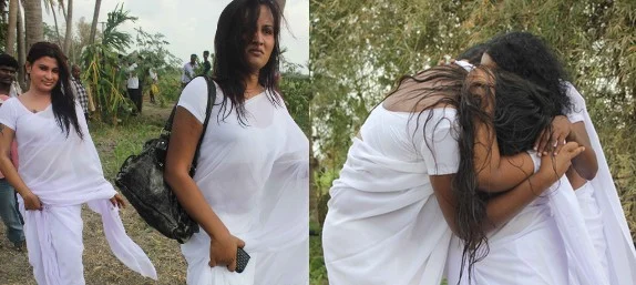 மகிழ்ச்சியையும், சோகத்தையும் கொட்டி தீர்த்த திருநங்கைகள் (படங்கள்)
