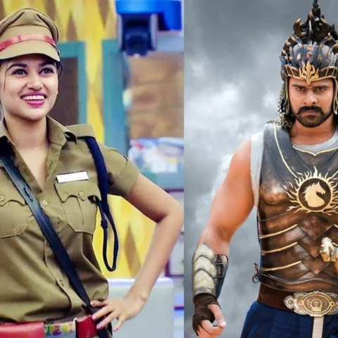 பிக் பாஸின் பாகுபலியே நம்ம ஓவியாதான்! - இது பிக் பாஸ் 'பாகுபலி' வெர்ஷன்.