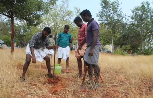 வீரர்கள் நினைவாக மரக்கன்றுகள் - அனைவரையும் நெகிழச்செய்த அரசு இசைக்கல்லூரி மாணவர்கள்!
