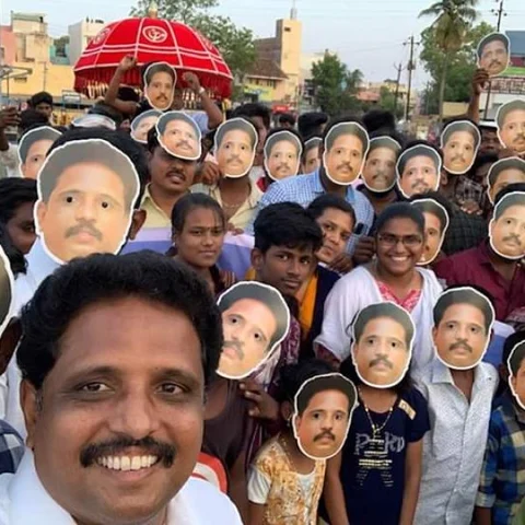 ``சு.வெ-வுடன் செல்ஃபி” - மதுரையில் இளைய தலைமுறையைக் கவரும் நோக்கில் பிரசாரம்