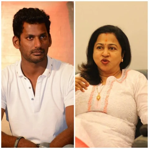 `கோமாளிக் கூடாரம்..!' யாரைச் சொல்கிறார் ராதிகா சரத்குமார்
