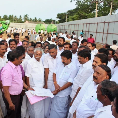 எஸ்.எஸ்.ராமசாமி படையாச்சியாருக்கு மணிமண்டபம் அமைக்க இடம் தேர்வு: அமைச்சர் தகவல்
