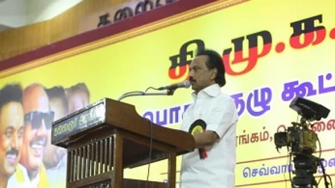தி.மு.க தலைவர் ஸ்டாலின்