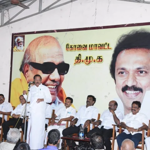 ``இந்தத் தேர்தல் முடிந்ததும், அதற்கும் ஒரு கச்சேரி இருக்கிறது!” - கொதிக்கும் ஆர்.எஸ்.பாரதி