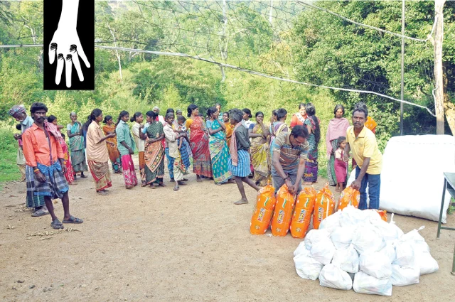கஜா புரட்டிப்போட்ட மலைக் கிராமங்கள்! - காடு, மலை கடந்து களத்தில் விகடன்!