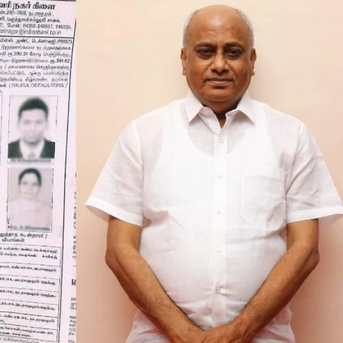 `அரசியலுக்கு வந்துட்டா இதையெல்லாம் தாங்கி கொள்ளணும்!'- ரூ.298 கோடி கடன் குறித்து அமமுக வேட்பாளர்