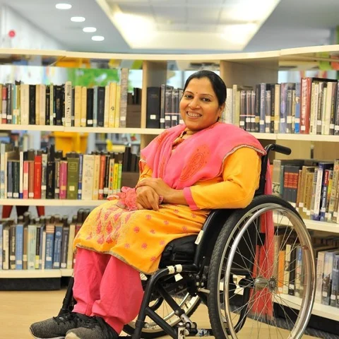``ஒலிம்பிக் பதக்கம் கிடைக்காததுக்கும் கழிவறைக்கும் தொடர்பு இருக்கு!’’ - `வீல் சேர் பேஸ்கட்பால்' மாதவி