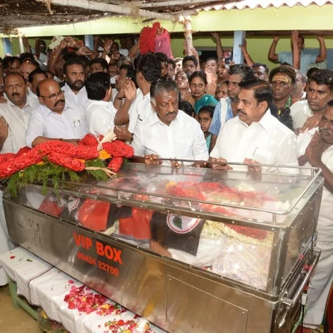 `கனகராஜ் மறைவு பேரிழப்பு!' - கலங்கிய எடப்பாடி பழனிசாமி