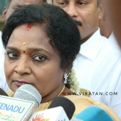 `உளவுத்துறை ரிப்போர்ட் இப்போது எங்களுக்கு சாதகம்!'- தமிழிசை பேட்டி