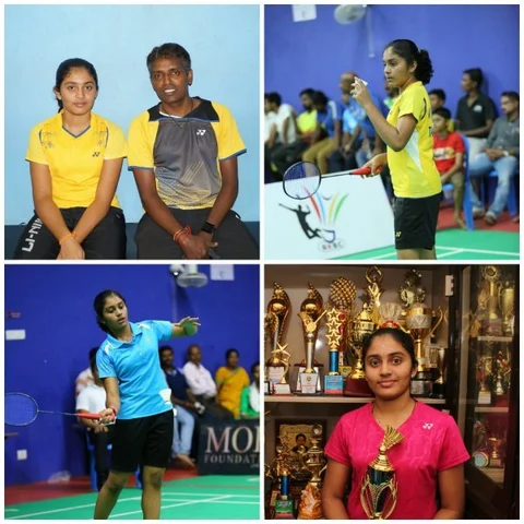 ``பரதத்துக்குப் பதிலா பேட்மின்டனைத் தேர்ந்தெடுத்தேன்!’’ - `ஜூனியர் சாம்பியன்’ மதுரை வர்ஷினி