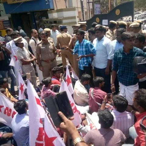 பொள்ளாச்சி விவகாரத்தில் உரிய நடவடிக்கை வேண்டும் - இந்திய மாணவர் பேரவை அமைப்பினர் கோரிக்கை