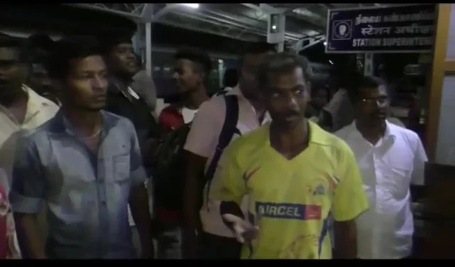 ஒரே தண்டவாளத்தில் நேருக்கு நேர் வந்த ரயில்கள்! - திருமங்கலத்தில் பதறிய பயணிகள்