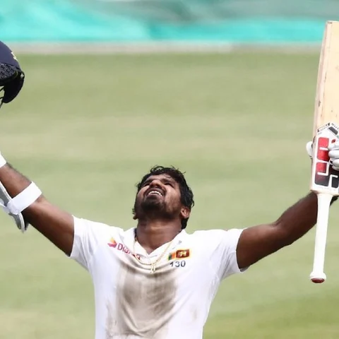 கடைசி விக்கெட்டுக்கு 78 ரன்கள்! - ஒரு விக்கெட் வித்தியாசத்தில் இலங்கை அணி த்ரில் வெற்றி #SAvSL