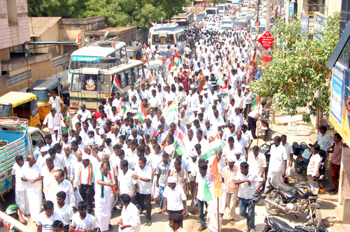 பாராளுமன்ற தேர்தலுக்கு அச்சாரம் போட்ட அரியலூர் காங்கிரஸ்