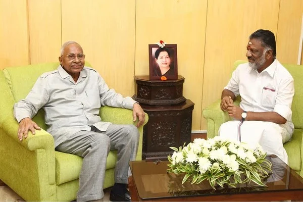 முதல்வர் ஓ.பி.எஸ்.- ராம மோகன ராவ் சந்திப்பு!