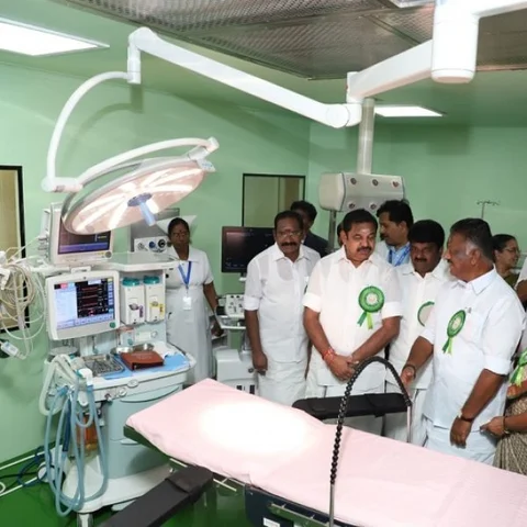 எழும்பூர் அரசு குழந்தைகள் நல மருத்துவமனையில் நவீன இதய அறுவைசிகிச்சை அரங்கம்!