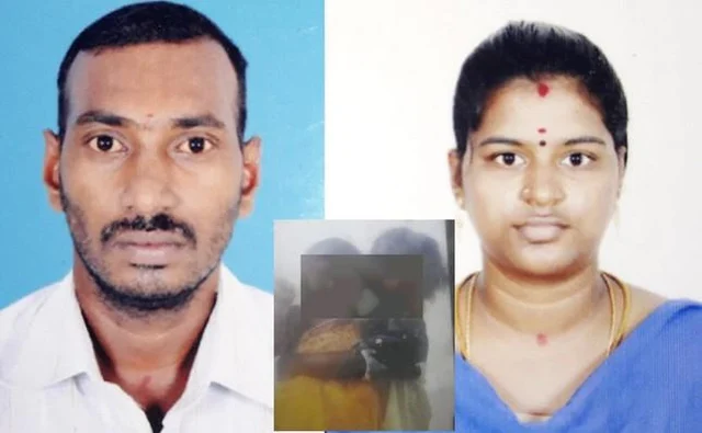 படுக்கையில் 2 குழந்தைகள்; தூக்கில் கணவன், மனைவி! - சென்னையில் பூட்டிய வீட்டுக்குள் விபரீதம்