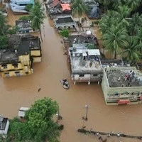 32 ஆண்டுகளில் இல்லாத அளவில் ஆந்திராவில் வெள்ளம்: 100 கிராமங்கள் மூழ்கியது
