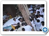 சென்னை வந்த ஆ.ராசாவுக்கு தொண்டர்களின் வரவேற்பு...